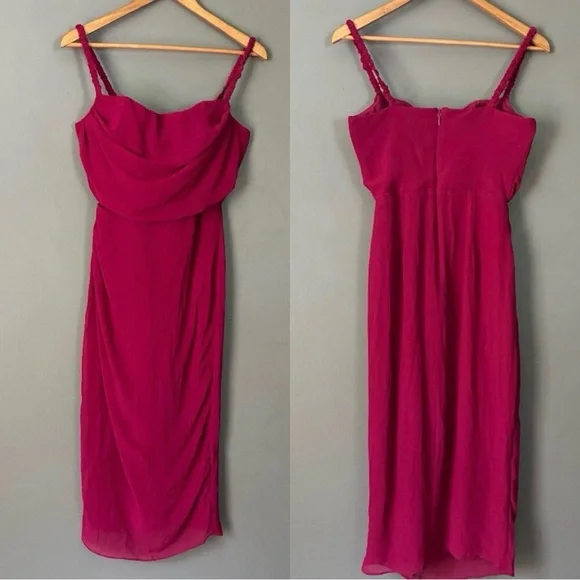 House of CB Red Midi Dress - Picture 4 of 7